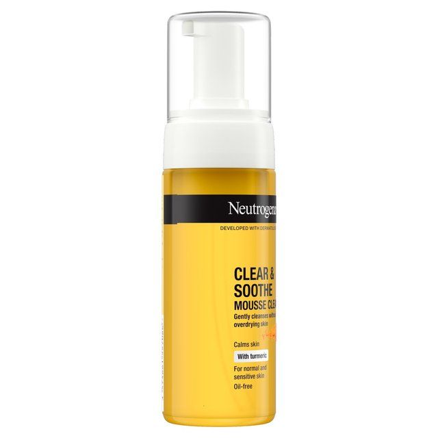 Neutrogena Clear and Soothe Mousse Cleanser   150ml