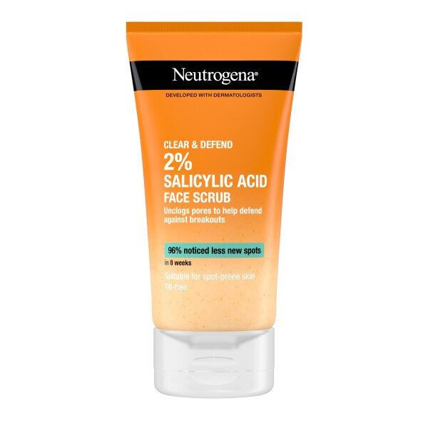 Neutrogena&amp;reg; Clear &amp;amp; Defend Facial Scrub 150ml
