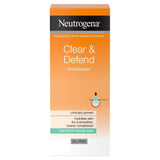 Neutrogena Clear &amp;amp; Defend Oil Free Moisturiser   50ml