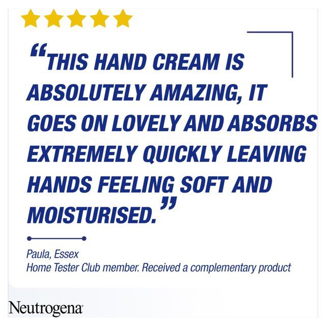 Neutrogena Concentrated Unscented Hand Cream   50ml