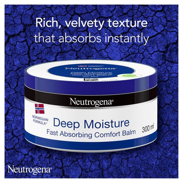 Neutrogena Deep Moisture Fast Absorbing Comfort Balm   300ml