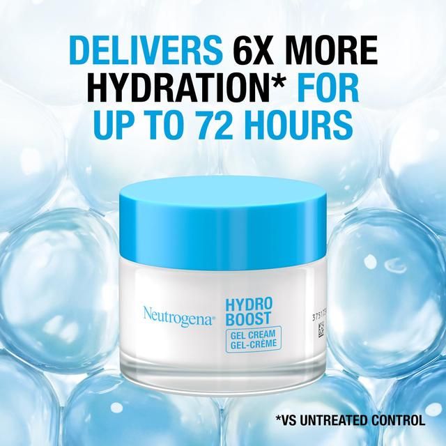 Neutrogena Hydro Boost Gel Cream Moisturiser for Dry Skin   50ml