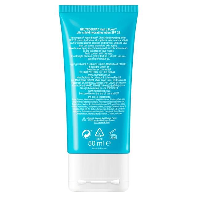 Neutrogena Hydro Boost Hydrating SPF Lotion   50ml