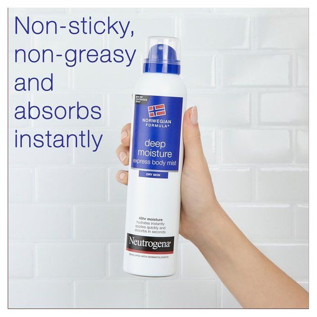 Neutrogena Norwegian Formula Deep Moisture Express Body Mist   200ml