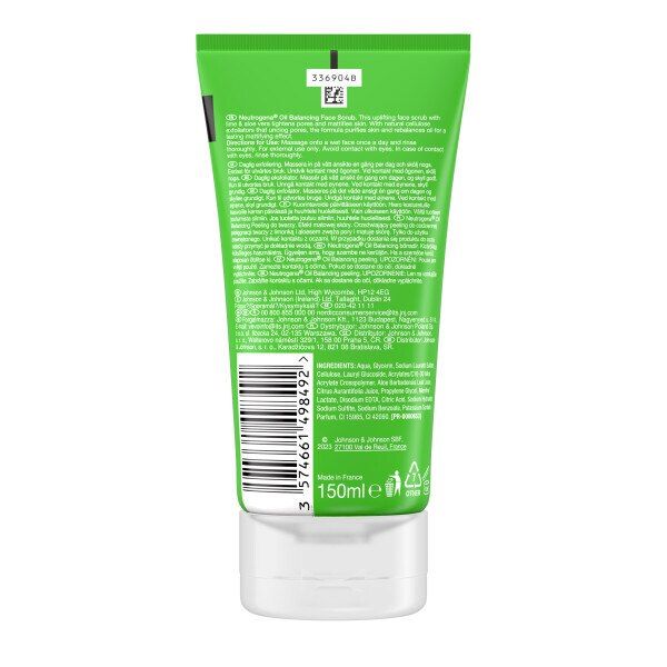 Neutrogena&amp;reg; Oil Balancing Daily Exfoliator 150ml