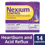Nexium Control Heartburn &amp;amp; Indigestion 24 Hour Relief 20mg 14 Caps    14 per pack