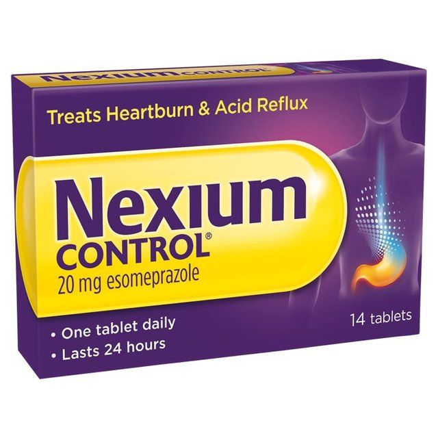 Nexium Control Heartburn &amp;amp; Indigestion 24 Hour Relief 20mg   14 per pack
