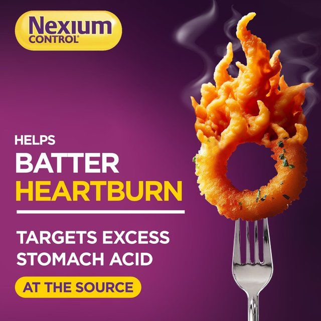 Nexium Control Heartburn &amp;amp; Indigestion 24 Hour Relief 20mg   14 per pack
