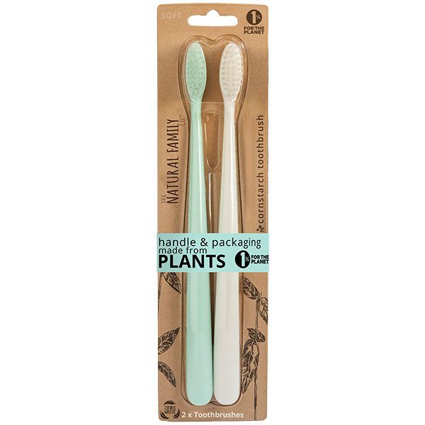 NFco Biodegradable Toothbrush - Rivermint &amp;amp; Ivory Desert