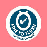 Nice 'N CLEAN SecureFlush Fragranced Moist Toilet Tissue with Almond Milk   40 per pack