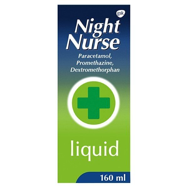 Night Nurse Cold &amp;amp; Flu Relief Liquid 160ml