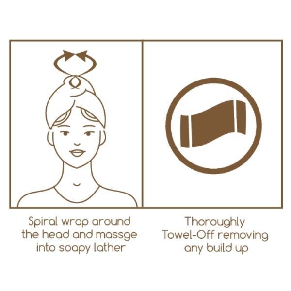 Nilaqua 100% Biodegradable Shampoo Wrap - Oatmilk &amp;amp; Honey