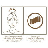 Nilaqua 100% Biodegradable Shampoo Wrap - Oatmilk &amp;amp; Honey