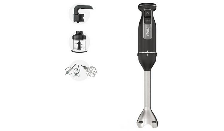 Ninja Foodi CI100UK 3-in-1 Hand Blender, Mixer &amp;amp; Chopper