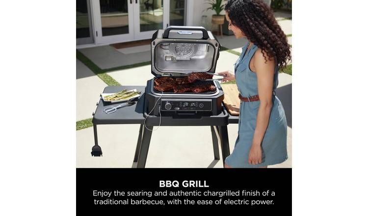 Ninja OG850UK Woodfire Pro XL Electric BBQ Grill &amp;amp; Smoker