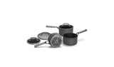 Ninja Zerostick Aluminium 3 Piece Saucepan Set - Grey