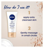 NIVEA 24H Moisture Tinted Day Cream with Vitamin E Light Skin Tone SPF15 50ml