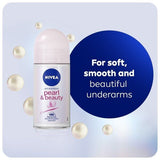 NIVEA Anti-Perspirant Deodorant Roll-On Pearl &amp;amp; Beauty 50ml