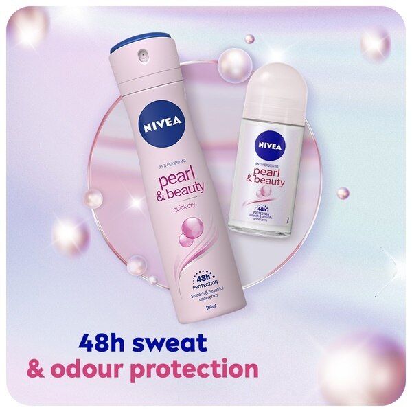 NIVEA Anti-Perspirant Deodorant Roll-On Pearl &amp;amp; Beauty 50ml