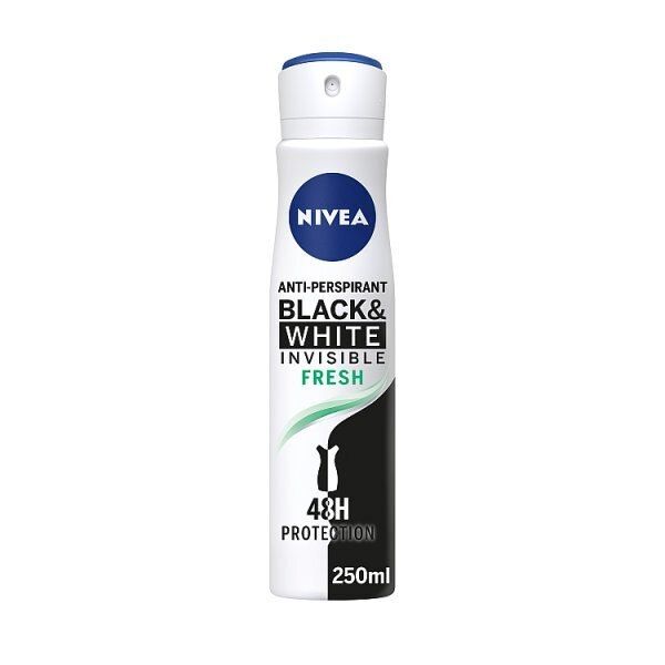 NIVEA Anti-Perspirant Deodorant Spray Black &amp;amp; White Fresh