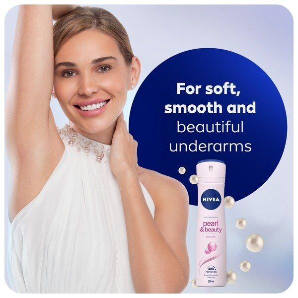 NIVEA Anti-Perspirant Deodorant Spray Pearl &amp;amp; Beauty 150ml