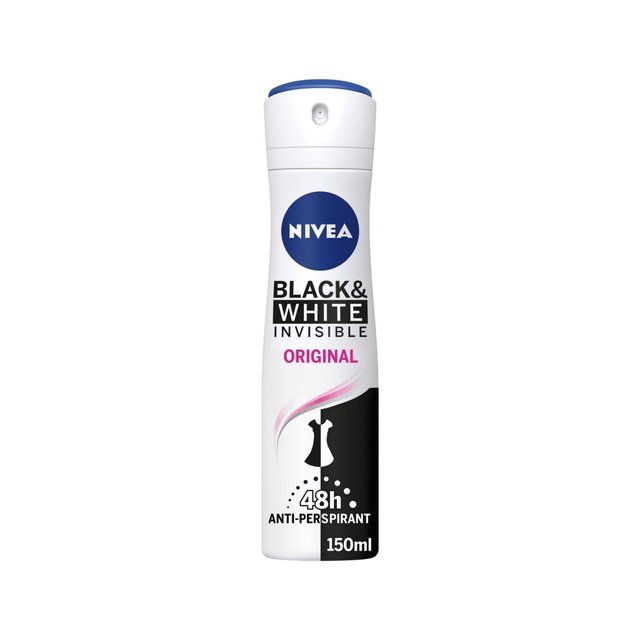 Nivea Black &amp;amp; White Invisible Clear Anti-Perspirant Deodorant   150ml