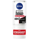 NIVEA Black &amp;amp; White Max Protect Anti-Perspirant Deodorant Roll-On    50ml