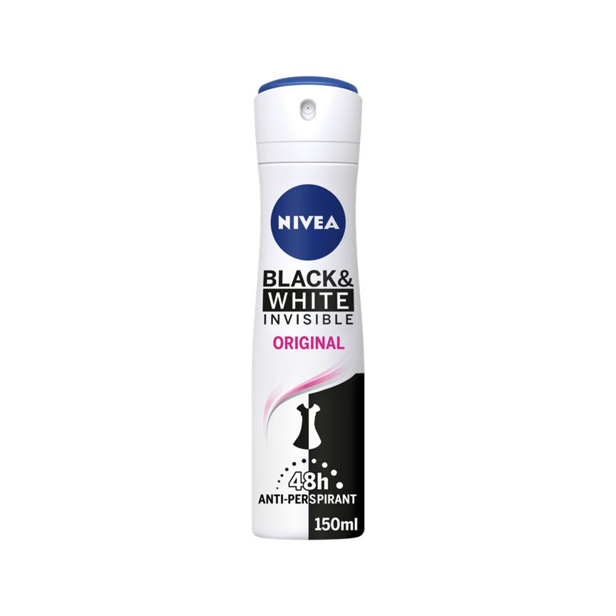 Nivea Black &amp;amp; White Original Anti-Perspirant Deodorant Spray