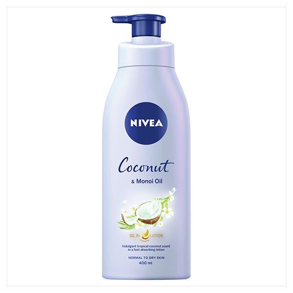 NIVEA Coconut &amp;amp; Monoi Oil Body Lotion for Normal Skin 400ml
