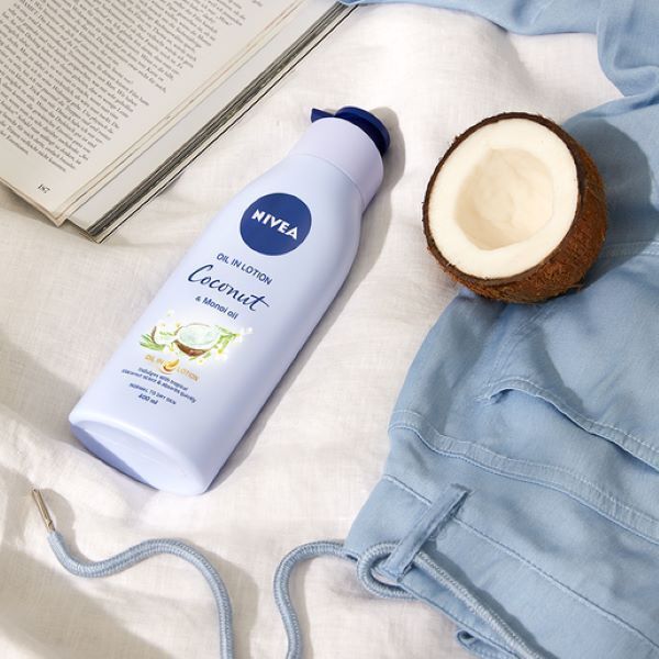 NIVEA Coconut &amp;amp; Monoi Oil Body Lotion for Normal Skin 400ml