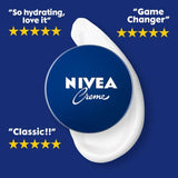 NIVEA Cr&amp;egrave;me Moisturiser for Face Hands and Body 75ml Tin