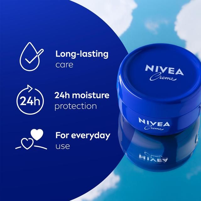 NIVEA Creme Moisturiser Cream for Face Hands &amp;amp; Body   200ml