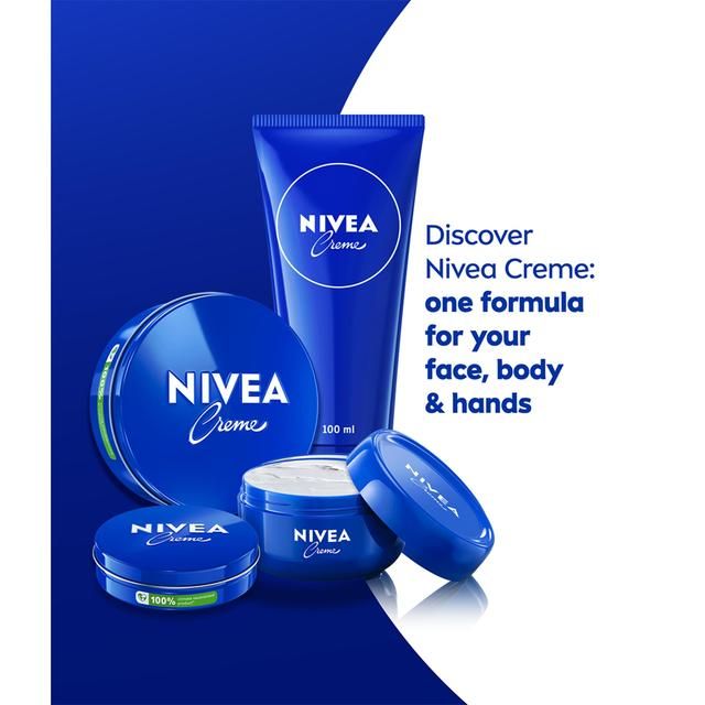 NIVEA Creme Moisturiser Cream for Face Hands &amp;amp; Body   400ml