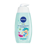 NIVEA Kids Magic Apple 3 in 1 Shower Shampoo &amp;amp; Conditioner   500ml