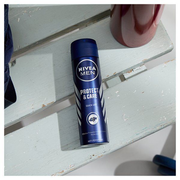 NIVEA MEN Anti-Perspirant Deodorant Spray Protect &amp;amp; Care