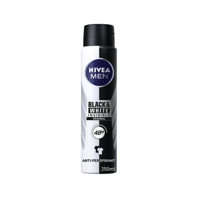 NIVEA MEN Black &amp;amp; White Original Anti-Perspirant Deodorant Spray   250ml