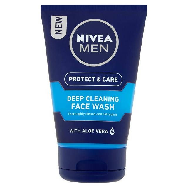 Nivea Men Deep Cleaning Face Wash Protect &amp;amp; Care 150ml