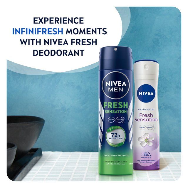 NIVEA MEN Deodorant Spray Fresh Sensations   250ml