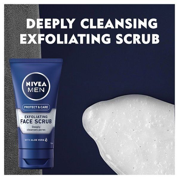 NIVEA MEN Exfoliating Face Scrub Protect &amp;amp; Care 75ml