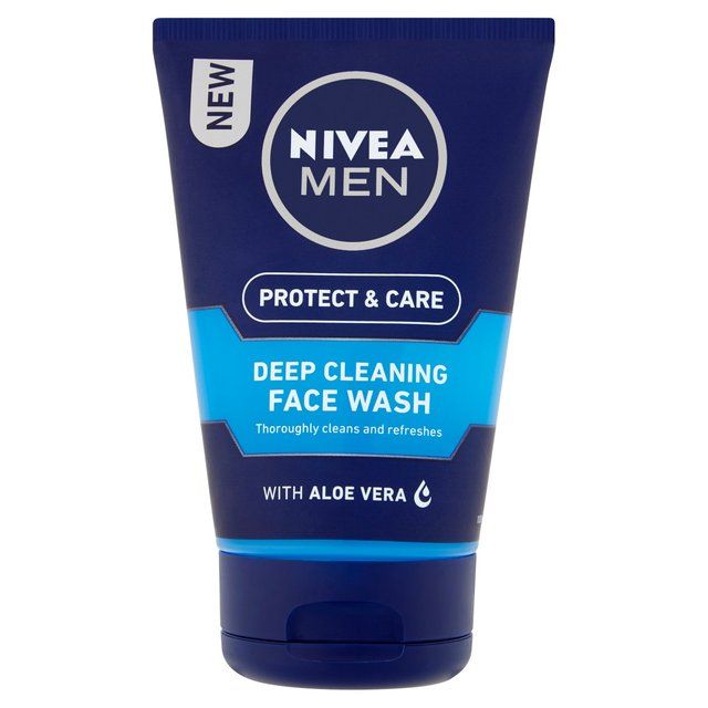 NIVEA MEN Protect &amp;amp; Care Deep Cleaning Face Wash    100ml