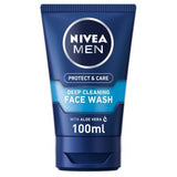 NIVEA MEN Protect &amp;amp; Care Deep Cleansing Face Wash with Aloe Vera 100ml