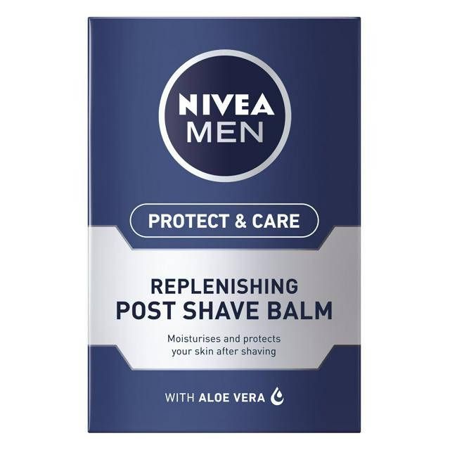 NIVEA MEN Protect &amp;amp; Care Replenishing Post Shave Balm with Aloe Vera 100ml