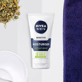 NIVEA MEN Sensitive Face Moisturiser with 0% Alcohol, 75ml