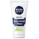NIVEA MEN Sensitive Face Moisturiser with 0% Alcohol, 75ml