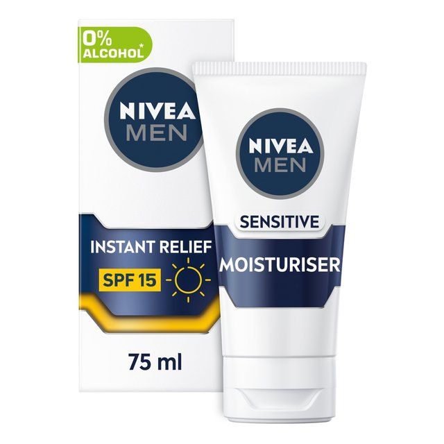 Nivea Men Sensitive Moisturiser SPF15   75ml