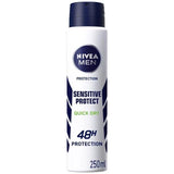 NIVEA MEN Sensitive Protect Anti-Perspirant Deodorant Spray   250ml
