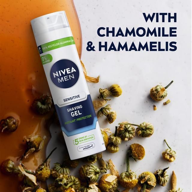 NIVEA MEN Sensitive Shaving Gel with 0 % Alcohol    200ml