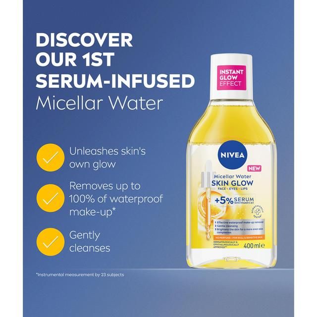 Nivea Micellar Water Brightening   400ml