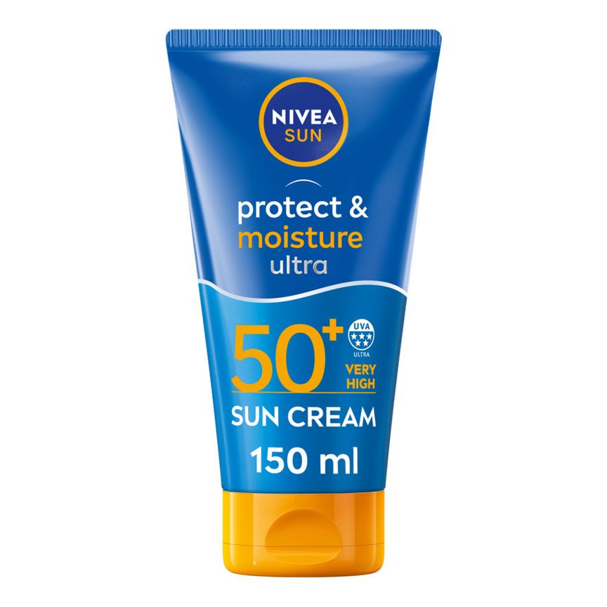 Nivea Protect &amp;amp; Moisture Ultra SPF 50+ Sun Cream