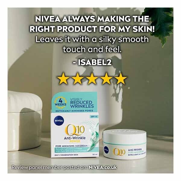 NIVEA Q10 Anti-Wrinkle Pore Minimising Day Cream SPF15 50ml
